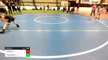70 lbs Rr Rnd 2 - James MacKay, New England Gold vs Camron Veneziano, Newtown (CT) Youth Wrestling