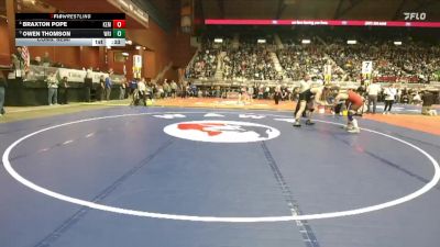 2A-175 lbs Cons. Semi - Braxton Pope, Kemmerer vs Owen Thomson, Wright