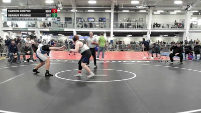 215 lbs Consi Of 8 #2 - Carson Kenyon, Mount Anthony vs Seamus Prindle, Concord