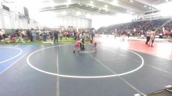 46 lbs 5th Place - Hixon Malouf, Prescott Valley Bighorns vs Mason Cantu, Wlv Jr Wrestling