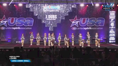 American Cheer - J DUBS [2025 L1 Junior - Small Day 2] 2025 USA All Star Cheer Super Nationals