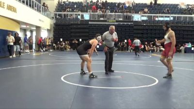 285 lbs Cons. Round 4 - Bryce Meggers, Sierra College vs Peyton Reiser, Sacramento City College