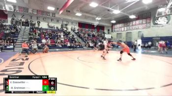 215 lbs Semifinal - Robert Grohman, St. Augustine vs Victor Gosswiller, Valhalla