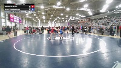 U20 Women - 65 lbs Cons. Round 2 - Amber Hunter, DE vs Inaily Samaniego, UT