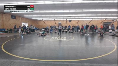 152 lbs Consi Of 4 - Jacob Hinkle, Berwick vs Noah Mendez, Shillington