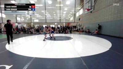 96 lbs Round 1 - Gage Green, Idaho vs Jude Zender, Team Real Life Wrestling