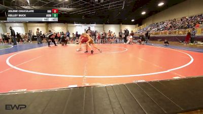 58 lbs Rr Rnd 3 - Jolene Chuculate, HURRICANE WRESTLING ACADEMY vs Kelley Buck, ARDMORE TAKEDOWN CLUB