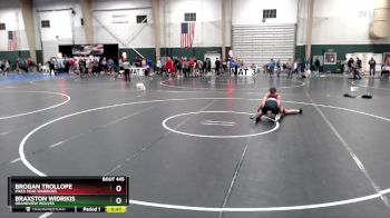 144 lbs Cons. Round 4 - Brogan Trollope, Pikes Peak Warriors vs Braxston Widrikis, Grandview Wolves