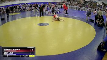 124 lbs 2nd Place Match - Scarlett McHugh, Scappoose Wrestling vs Lilly Love, Cleveland Warriors