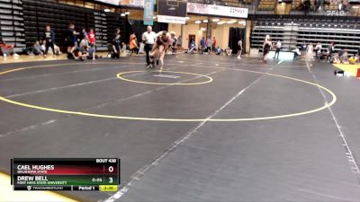 141 lbs Semifinal - Drew Bell, Fort Hays State University vs Cael Hughes, Oklahoma State