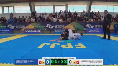 JEFFERSON MORENO DE OLIVEIRA vs EDERSON PUGLIESI DA SILVA 2026 FPJJ Copa Grandes Mestres Etapa 3