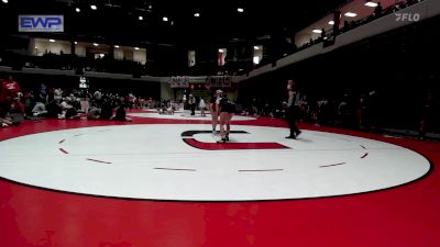 110 lbs Round Of 16 - Gabrielle Griffin, Coppell High School Girls vs Madison Lynch, McAlester High School Girls