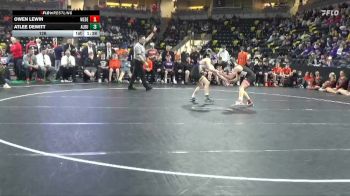 126 lbs 5th & 7th Place - Owen Lewin, West Delaware, Manchester vs Atlee Dewitt, Alburnett