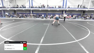 285 lbs Consi Of 32 #2 - Tyler O'Boyle, F&m vs Dom Petracci, Drexel