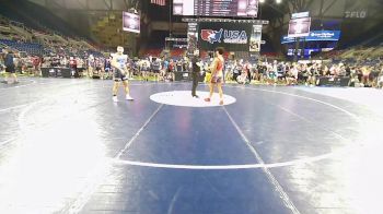 160 lbs Rnd Of 64 - Gabriel Beracasa, Florida vs Ernazar Baiyshbekov, Pennsylvania