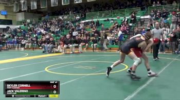 138 lbs Champ. Round 1 - Jack Valerino, AVON LAKE vs Skyler Cornell, PORT CLINTON