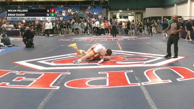 157 lbs Consi Of 32 #1 - Nolan Fellers, IA vs Ewan Olson, PA