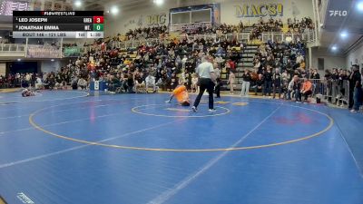 121 lbs Quarterfinal - Leo Joseph, Greater Latrobe vs Jonathan Emma, Mt. Lebanon