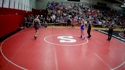 155 lbs Semifinal - Jake McConville, United vs Cade Grazulis, Plum Middle School