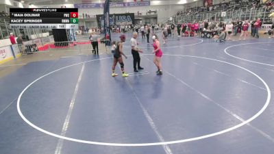 Junior Girls - 145 lbs Champ. Round 2 - Ava Angelo, Michigan vs Kamahni Jackson, Team Hammer Wrestling Academy