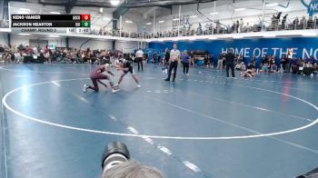 Elite 125 lbs Champ. Round 2 - Jackson Heaston, Upper Iowa vs Keno Vanier, Augsburg College