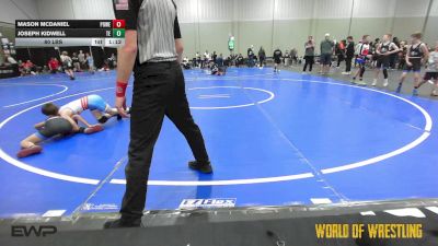 80 lbs 5th Place - Mason McDaniel, Powerhouse Elite 9U vs Joseph Kidwell, Tulsa Elite 9U