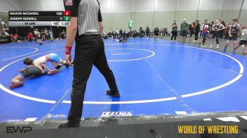 80 lbs 5th Place - Mason McDaniel, Powerhouse Elite 9U vs Joseph Kidwell, Tulsa Elite 9U