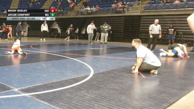 50 lbs Consy 5 - Brody Bosley, Central York vs Jaylen Comfort, Williamsport