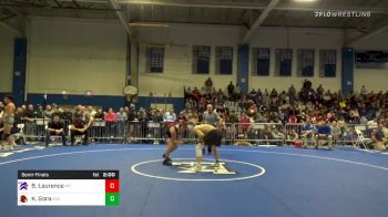 170 lbs Semifinal - Ben Laurence, Mt. Aarat/Bruns vs Kyle Gora, Alvirne