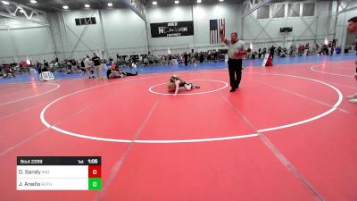 100 lbs Final - Dakota Sandy, Mat Assassins Wrestling Club vs Jack Anello, Ruthless Wcnj