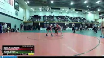 145 lbs Cons. Round 6 - Corinthian Tonte, Franklin Wrestling Club vs Jonah Strain, Franklin Wrestling Club