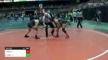 136 lbs Final - Joy Ortiz, Nxt Level Wrestling Academy vs Emma Villa, Team Takedown