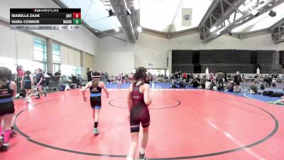 60 lbs Rr Rnd 4 - Isabella Zaak, Grit Mat Club Girls vs Vaira Connor, Lady Assassins