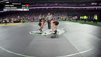 D4-113 lbs Champ. Round 1 - Owen Fogel, St Louis vs Azrael Horvath, Manton