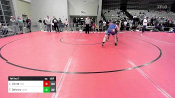 161 lbs Rr Rnd 7 - Lukas Conte, Mat Assassins Red vs Thomas Dehney, Doughboys