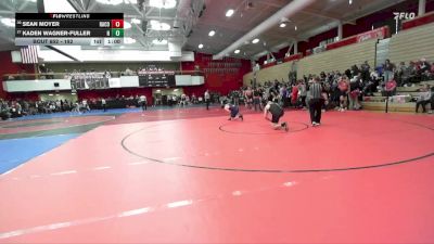 192 lbs Cons. Round 2 - Sean Moyer, Rancho Cotate vs Kaden Wagner-Fuller, Novato