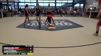 J-6 lbs Round 1 - Maeve Peach, Big Game Wrestling Club vs Addilyn Moses, Hammerin Hawks