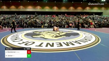 138 lbs Consi Of 16 #2 - Jacob Bostleman, Ponderosa vs Abel (A.J.) Gaitan, Temecula Valley