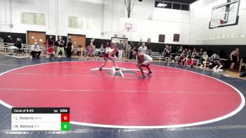 157 lbs Consi Of 8 #2 - Landon Roberts, New Britain vs Naim Wallace, Norwich Free Academy