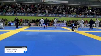 ISAAC DOEDERLEIN vs ALEXSSANDRO PINTO SODRÉ 2020 European Jiu-Jitsu IBJJF Championship
