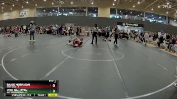 88 lbs Round 1 (6 Team) - Raige Morrison, Ohio Gold vs Vito Naljayan, Mat Assassins Red