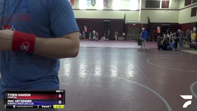 12UB-1 lbs Round 3 - Tysen Hanson, Caveman vs Mac Heysinger, Dubuque Wrestling Club