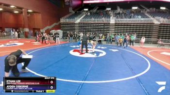 83 lbs 3rd Place Match - Ethan Lee, High Plains Thunder Wrestling Club vs Ayden Osborne, Cowboy Kids Wrestling Club
