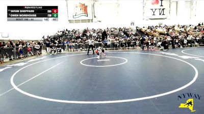 44 lbs Champ. Round 1 - Tatum Sheppard, B2 Wrestling Academy vs Owen Morehouse, Firehouse Brawlers Wrestling