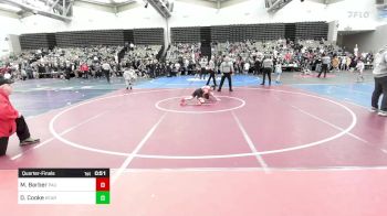 96-M lbs Quarterfinal - Marc Barber, Paulsboro vs Daniel Cooke, Kearny