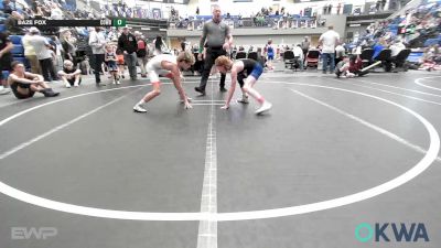 92-98 lbs Semifinal - Tyson Dickerson, Blue Devil Wrestling vs Baze Fox, Cowboy Wrestling Club