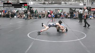 96 lbs Round 3 (4 Team) - Keegan Pearce, Hammers vs Owen Lloyd, PA Gold