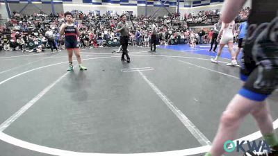 120 lbs Quarterfinal - Denver Wolf, Cowboy Wrestling Club vs Uriah Warfield, Husky WC