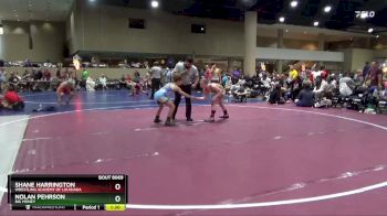 105 lbs Round 4 - Shane Harrington, Wrestling Academy Of Louisiana vs Nolan Pehrson, Big Money