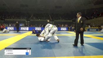 DAVIN PATRICK vs LORENZO HERRERA 2018 Pan Jiu-Jitsu IBJJF Championship